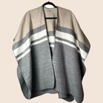 Loft Ann Taylor Striped Poncho Wrap – Size XS/S Photo 0
