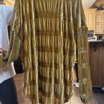 Free People Gold Velvet Top Photo 2