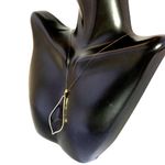 10K YELLOW GOLD GENUINE DIAMOND TEAR DROP SHAPED PENDANT Photo 2