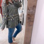 Fantastic Fawn  boho long sleeve top size Medium Photo 2