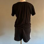 Reebok  Black T-Shirt and Shorts Set | Size: S/M Photo 1