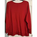 Time & Tru Red Long Sleeve Sweater, XXXL, Size 22 Photo 4