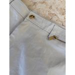 Jones New York Womens Beige Stretch Shorts Size 10 With Gold Accents & Zipper Po Photo 7