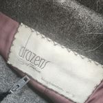 Vintage Gino Rossi Rabbit Fur Jacket & Dress Set Gray Size undefined Photo 3