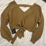 Zaful Open Back Sweater Photo 0