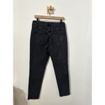 Boden Denim Girlfriend Pant sz 8 Washed Black 28” Inseam Straight Leg Photo 3