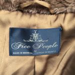 Free People  Mena Cropped Faux Fur Jacket Teddy Size M Photo 4