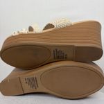 Jellypop Cream Woven Strap Wedge Sandals Memory Foam Size 8(B95) Photo 8