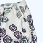 Old Navy White Paisley Print Skirt Photo 2