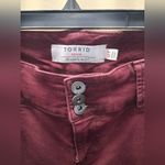 Torrid Women's Burgundy Jeans Sz-12T JEGGING Photo 10