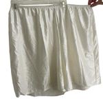 Vintage Deadstock Bali Studio Collection Elegant Cream Chemise Shorts Size 1X White Photo 0