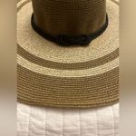 Angela & William Women Sun Beach Big Brim Floppy Hat UV UPF50 NWOT Tan Photo 3