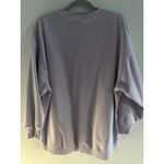 American Eagle Crewneck Womens Medium Purple Sweatshirt Oversized Fit Lounge Gym Photo 1