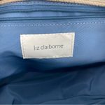 Liz Claiborne  Linen Canvas Paisley Floral Shoulder Mini Hobo Bag Photo 12