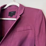 J.Crew Alfie Gramercy Twill Lyocell Single Breasted Blazer Jacket Raspberry Photo 3