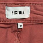 Pistola Canyon Rose High Rise Button Fly Patch Pocket Straight Leg Pants Size 30 Photo 4