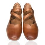 Taos Womens Banter Brown Leather Mary Jane Shoes Size 8 Comfort Flats Photo 1