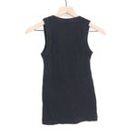 American Giant Black Ribbed Tank Top XS Made in USA Cotton Made in USA Photo 5