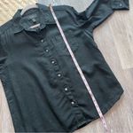 Banana Republic Banana‎ republic classic linen shirt in black Photo 3