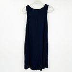 Feel the Piece Terre Jacobs Womens Summer V-Neck Pocket Tank Dress XS/S Navy Photo 6
