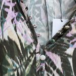 margaret o'leary Paola Dark Tropical Print Tunic Dress Photo 5