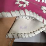 Jack Rogers Jack Rodgers Pink Leather Women's Flat Sandals 9 USED Photo 6