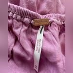 Free People $108 Melted Hearts Apron Overalls Mini Dress Milkmaid Fairy Linen Photo 3