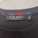 Ralph Lauren  Women’s Lauren Black Label Logo Long Sleeve Shirt Top Shirt XL Photo 1