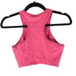 Outdoor Voices  Womens Cropped Tank Top Racerback Pink XS Photo 1
