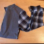 LF 🌸 Furst of a Kind vintage flannel crew neck Photo 4