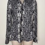 Tommy Bahama NWOT Beautiful  Black White Pineapple Stretchy Athletic Golf Shirt S Photo 1