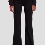 7 For All Mankind 7 for all of Mankind Dojo Black Bootcut Low Rise Jeans Photo 0