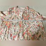 Allison Daley  Vibrant Patterned Button-Down Shirt Photo 5