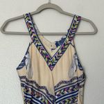 Anthropologie  Leifnotes Blue/Cream Bombay Bumble Bee Dress Size 0 Photo 6