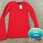 Ralph Lauren Tomato Long Sleeved Fitted Shirt Photo 1