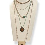 Free People  Bohemian Renaissance Sightseer Pocket Layered Necklace NWT 70s Photo 0