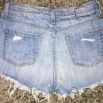 Flying Monkey Embroidered Flower Jean Shorts Photo 2