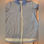 GREG NORMAN WOMENS BLUE WHITE PLAY DRY GOLF ⛳️ SHIRT SIZE XL Photo 7