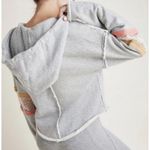 Free People Movement Womens Medium Grey Dream Catcher Hoodie Distressed Boho Gray Photo 6