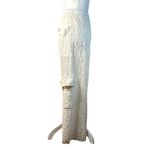 Agua Bendita Maca Pants in Beige Small New Womens Crochet Cover up Photo 5