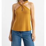 Sézane  Marissa Knit Top, Bronze, Large Photo 2