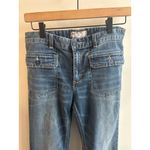 Free People  Brette Cropped Wide Leg Jeans 28 boho flare leg retro flattering Photo 2