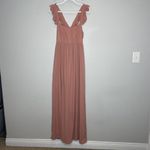 Show Me Your Mumu June Maxi Dress Bridesmaid Rustic Mauve Size Large Photo 2