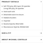 Michael Costello  X Revolve Linda Jacket in Black Photo 7