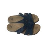 Earth Origins Earth Orgins Women's Size 11 Blue Slide Leather Comfort Sandals Photo 3