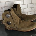 Minnetonka Olive  Ankle Mocs Photo 3