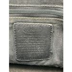 Brighton  Classic Collection Bucket Bag‎ Black/brown Leather Embossed Flap Photo 7