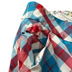 Royal & Awesome Womens Golf Skort Skirt Plaid Preppy Size 8 Blue Photo 4