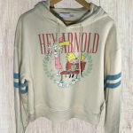 Nickelodeon Hey‎ Arnold  Cropped Hoodie Large Photo 0