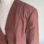 Bloomingdales Vintage Bloomingdale’s Chocolate Brown Silk Suit Set Photo 4